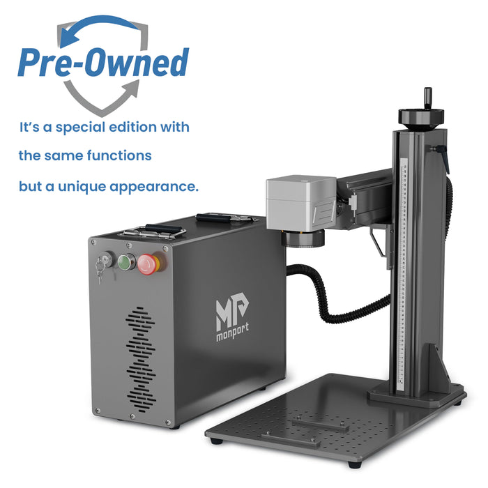 Monport GPro 100W Split MOPA Fiber Laser Engraver & Marking Machine With Manual Focus