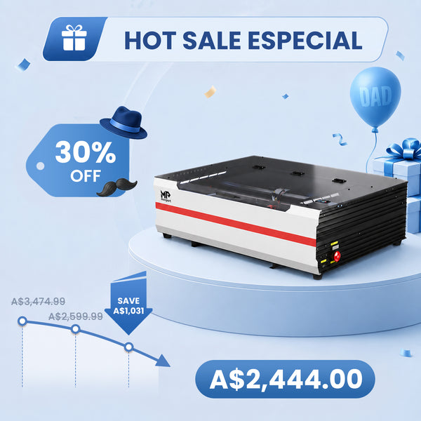 Monport Reno65 65W Desktop CO2 Laser Engraver & Cutter (24
