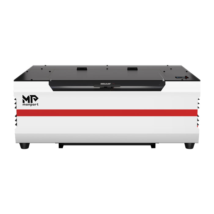Brand New Monport Reno45 45W Desktop CO2 Laser Engraver & Cutter (16" X 12") with – Built-In Water Cooling, Magnetic Assisted Autofocus