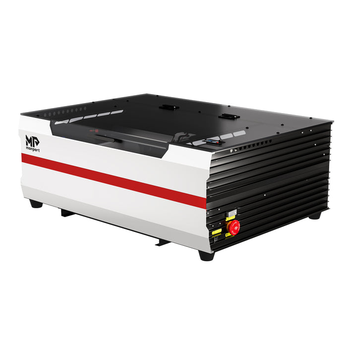 Brand New Monport Reno45 45W Desktop CO2 Laser Engraver & Cutter (16" X 12") with – Built-In Water Cooling, Magnetic Assisted Autofocus
