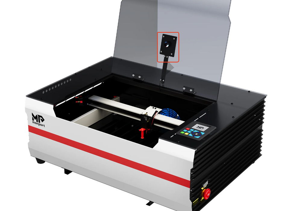 Monport Aftersales Parts | Reno 65W Pro Acrylic cover plate (with handle + camera hole)