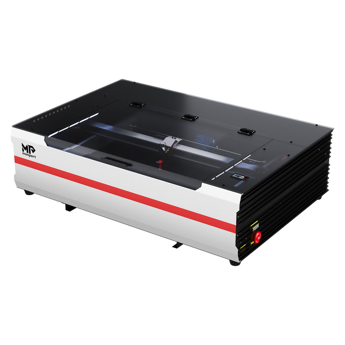 Monport Reno65 65W Desktop CO2 Laser Engraver & Cutter (24" X 16") with Magnetic Assisted Autofocus